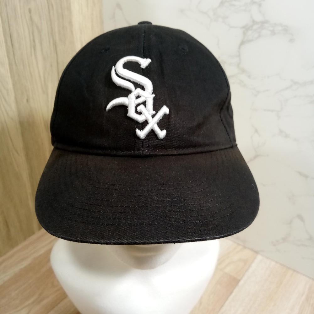 Chicago White Sox MLB Black Baseball Cap Hat Adjustable Adult‎ OSFM